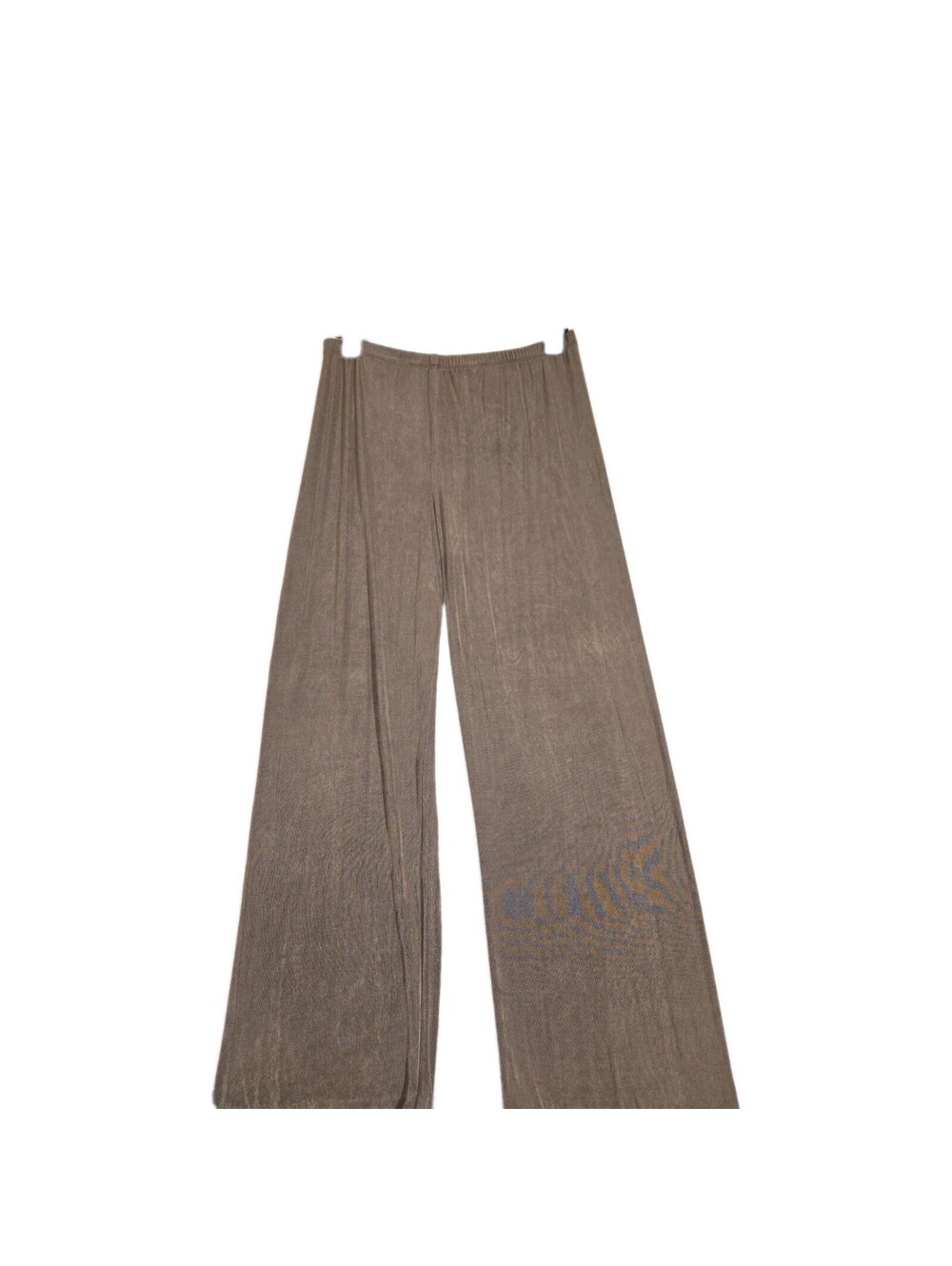 Chicos Travelers Pants Womens Size 1 Brown Packable Slinky Knit US Small 8